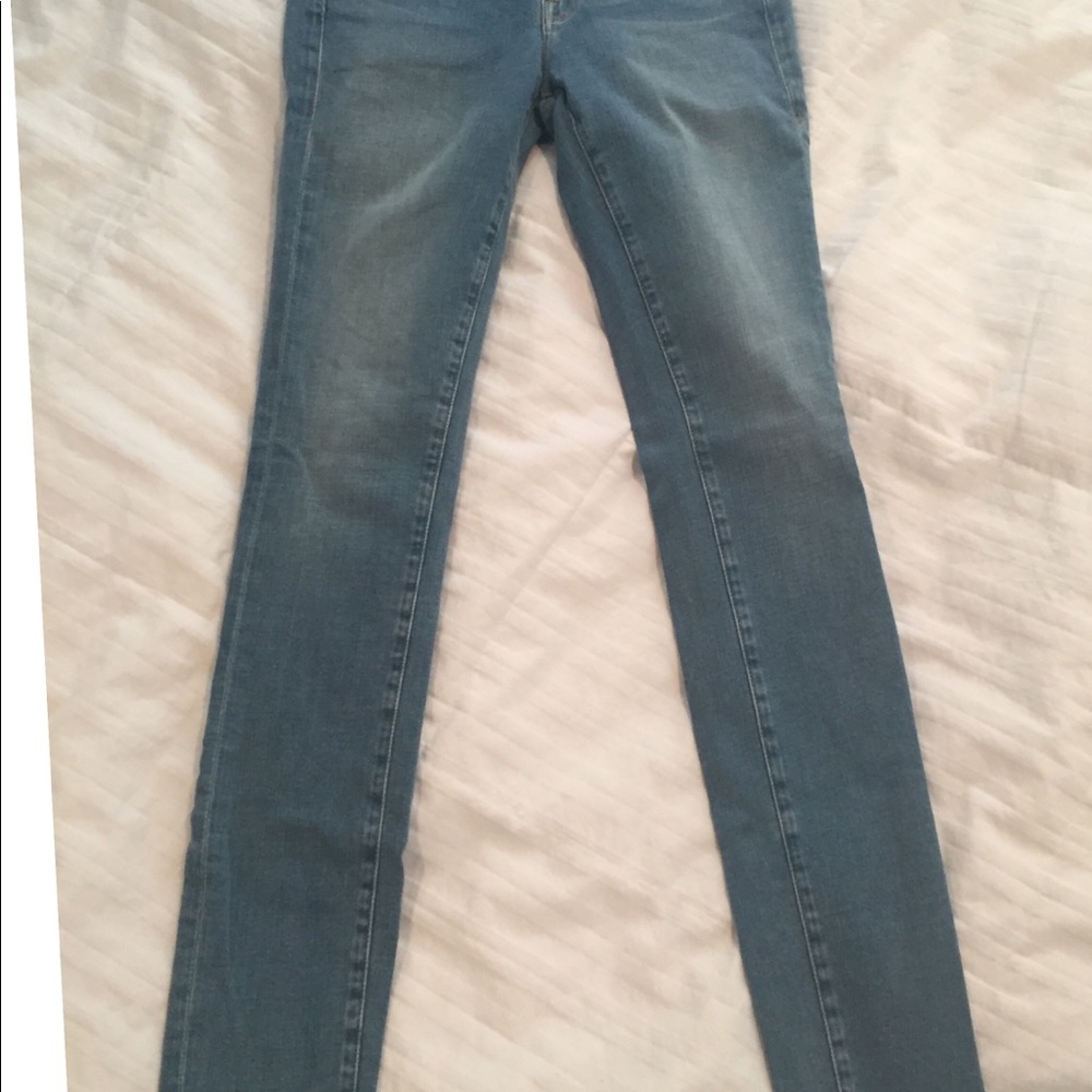 π FRAME Denim le skinny jeans π sz 25 highland - Picture 6 of 6